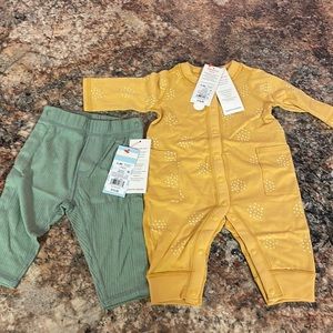 Cat and Jack romper and pants